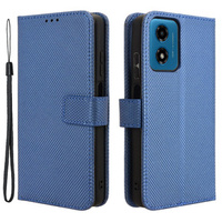 Flip case for Motorola Moto G24 / G24 Power / G04, Wallet Smart Magnet, blue