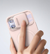 Case for iPhone 13 Pro Max/12 Pro Max Suritch Shockproof, Suritch Shockproof, for MagSafe, pink