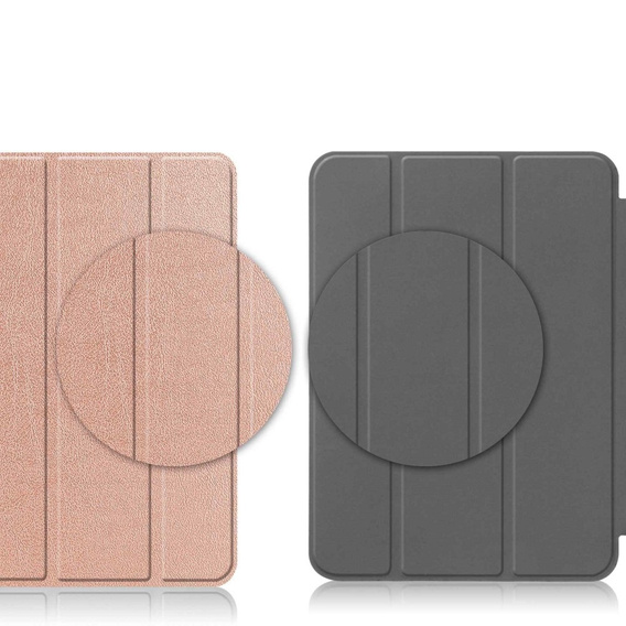 Case for iPad 10.9 2022 10 Gen, Smartcase with stylus space, pink