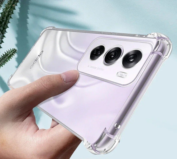 Case for Oppo Reno 12 Pro, Dropproof, transparent