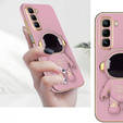Case for Infinix Hot 50 4G, Astronaut, purple