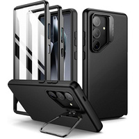 Case for Samsung Galaxy S24, Suritch Full Body for MagSafe, black