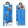 Selfie stick with wireless remote control Hoco K21 tripod