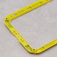 Love Mei Case for iPhone 12, armored with glass, yellow