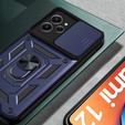Case for Xiaomi Redmi 12, CamShield Slide, dark blue