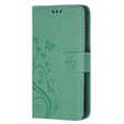 Flip case for Huawei P9 Lite 2017, Butterfly, green