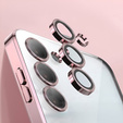 Case for Samsung Galaxy A55 5G, Electro MagSafe, pink + Screen Glass