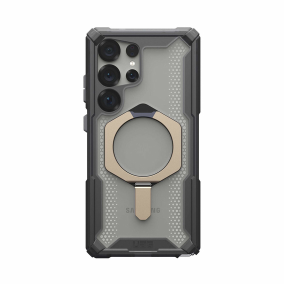 Urban Armor Gear case for Samsung Galaxy S25 Ultra, Plasma XTE MagSafe Kickstand, black