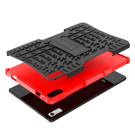 Case for Lenovo Tab P11 Gen 2, Tire Armor, red
