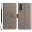 Flip case for Samsung Galaxy A55 5G, Wallet, Butterfly, purple