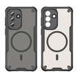 Armoured case for Samsung Galaxy A57 5G, for MagSafe, matte, black