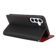 Flip case for Samsung Galaxy S24 FE, Litchi Skin Grain, black