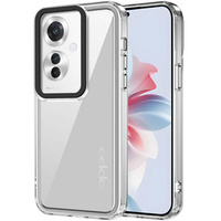 Case for Oppo Reno 11F 5G, Fusion Hybrid, transparent