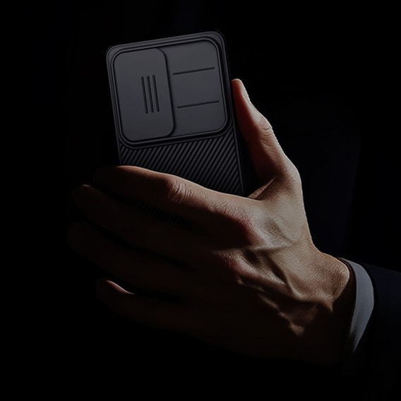 NILLKIN Camshield Pro case with camera cover for Samsung Galaxy S26 Ultra, black