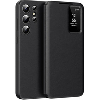 Flip case for Samsung Galaxy S25 Ultra, Smart View Wallet, black