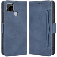 Flip case for Oppo A15 / A15S, Card Slot, blue