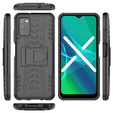 Case for Samsung Galaxy A03s, Tire Armor, black