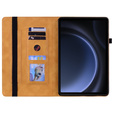 Case for Samsung Galaxy Tab S10 Lite / S10 FE / S9 FE, Wallet Pen Slot, yellow