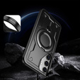 Case for Samsung Galaxy S24 FE, Military MagSafe, black