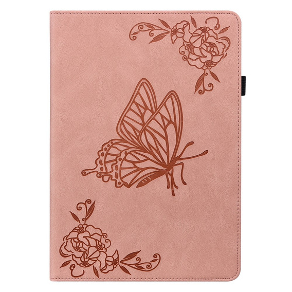Case for Lenovo Tab M9, Butterfly, pink