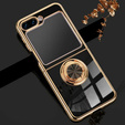 Case for Samsung Galaxy Z Flip 5 5G, Electro Ring, black