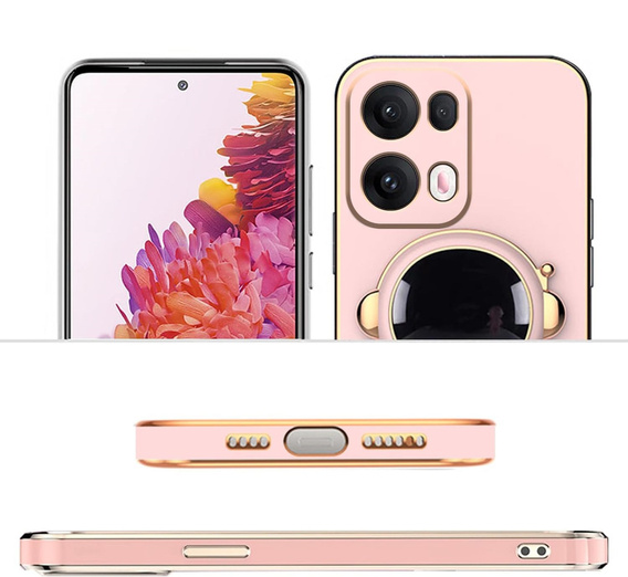 Case for Oppo Reno 13, Astronaut, pink
