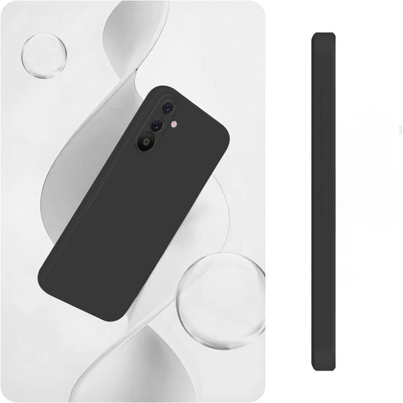 Case for Samsung Galaxy A36 5G, Silicone Lite, black