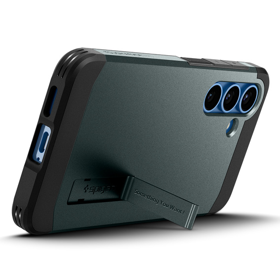 Spigen Tough Armor Mag Abyss Green Case for Samsung Galaxy S25