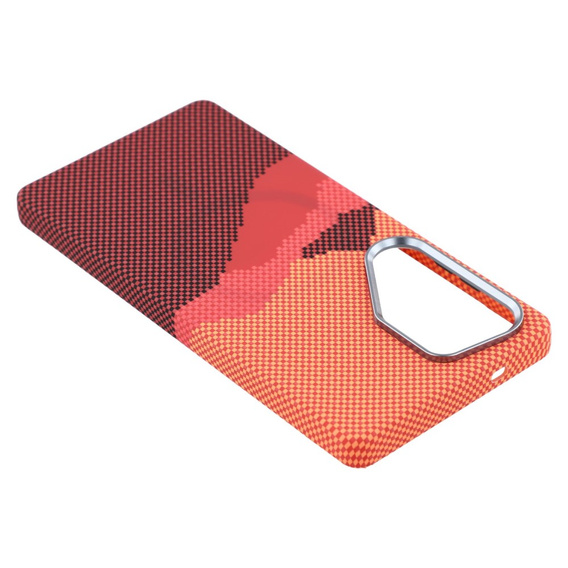 MagSafe's Samsung Galaxy S25 Ultra Case, Carbon Fiber, orange