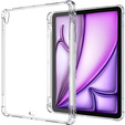 Case for iPad Air 13" 2025/2024 (7/6 gen.), Silicone, transparent