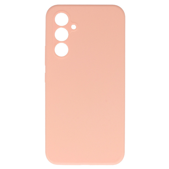 Case for Samsung Galaxy A54 5G, Silicone Lite, pink + 9H glass