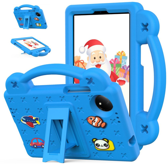 Children's case for Xiaomi Redmi Pad SE 8.7", Cute Patterns, with stand, blue