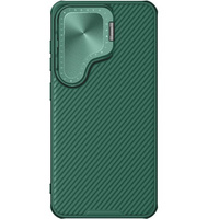Case for Samsung Galaxy S24, armored Nillkin, CamShield Prop, green
