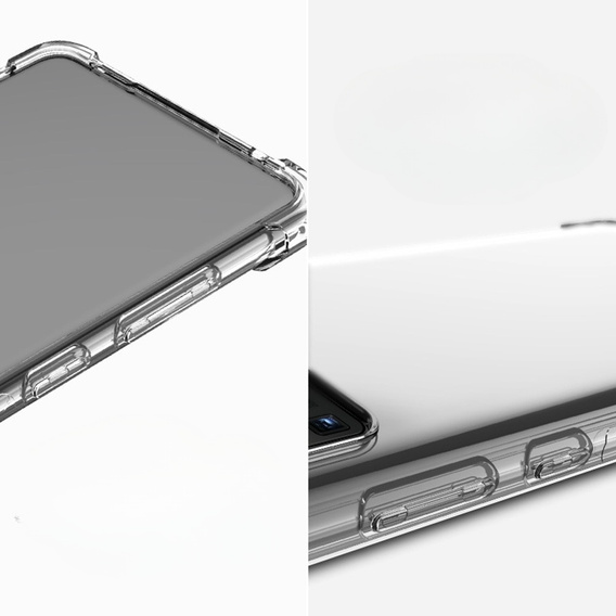 IMAK case for Xiaomi 12T, Dropproof, transparent / black