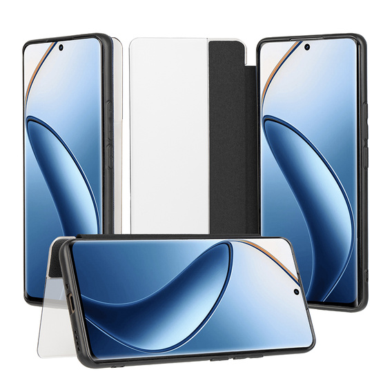 Flap case for Realme 12 Pro 5G / 12 Pro+ 5G, Side View, black