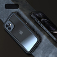 IP68 Waterproof Case for iPhone 12, Redpepper, black