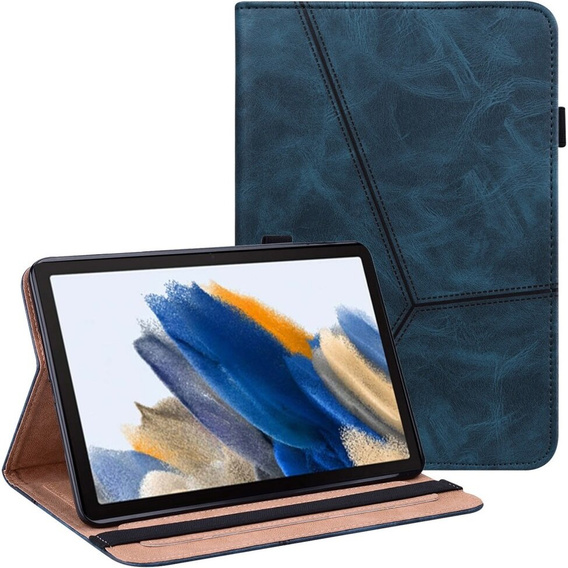 Case for Samsung Galaxy Tab A9+, Classic, with space for stylus, blue