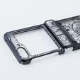 Case for Samsung Galaxy Z Flip 5 5G, Mechanical Legend, black