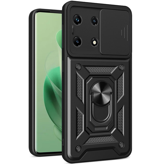 Case for Infinix Zero 30 5G, CamShield Slide, black