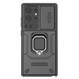 Case for Samsung Galaxy S24 Ultra, KickStand Camera Lens, black