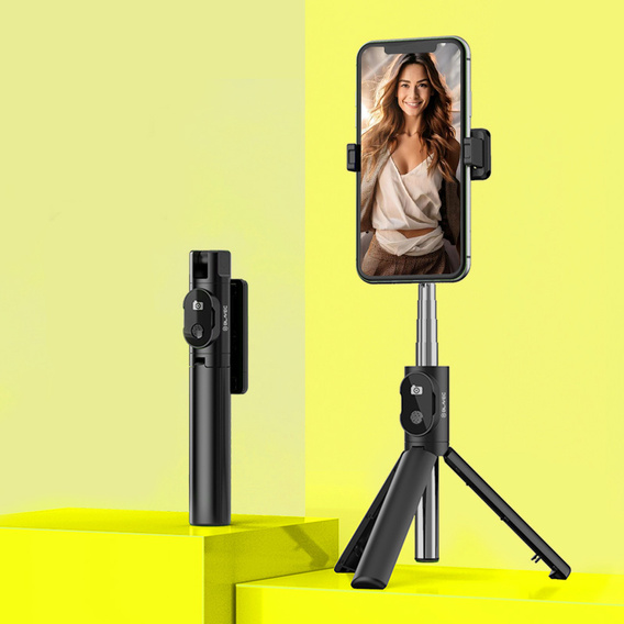 Selfie Stick Coco P-04 with tripod function and Bluetooth remote control, for smartphones from 6.5 cm to 9.5 cm wide