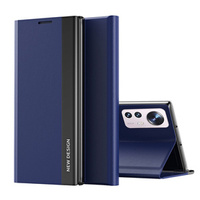 Flip case for Xiaomi 12 / 12X, Side Magnetic, dark blue
