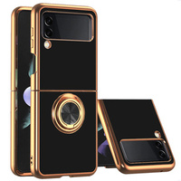 Case for Samsung Galaxy Z Flip 4 5G, Electro Ring, black