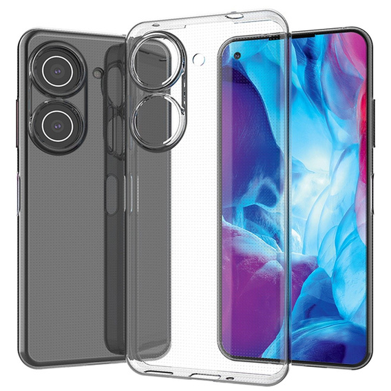 Thin Case for Asus Zenfone 9 5G / 10 5G, Slim, transparent