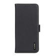 KHAZNEH RFID case for Xiaomi Poco F6, Litchi Texture, black