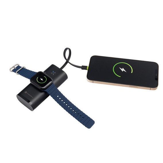 Forcell F-Energy 10000 mAh power bank with Apple Watch charger
