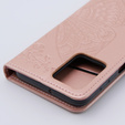 Flip case for Motorola Moto G54 5G, Butterfly, pink rose gold