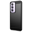 Case for Oppo Reno 12, Carbon, black