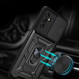 Case for Samsung Galaxy A04S / A13 5G, CamShield Slide, black