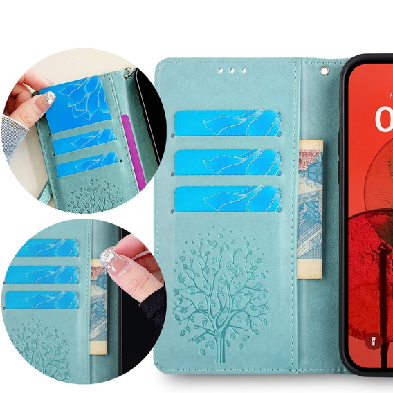 Flip case for Samsung Galaxy M15 5G, Tree, green